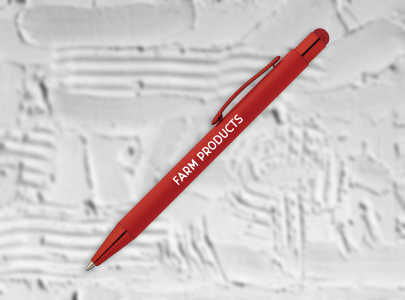 Custom imprinted Bowie Monochrome with Stylus for Los Angeles, CA with a local business logo